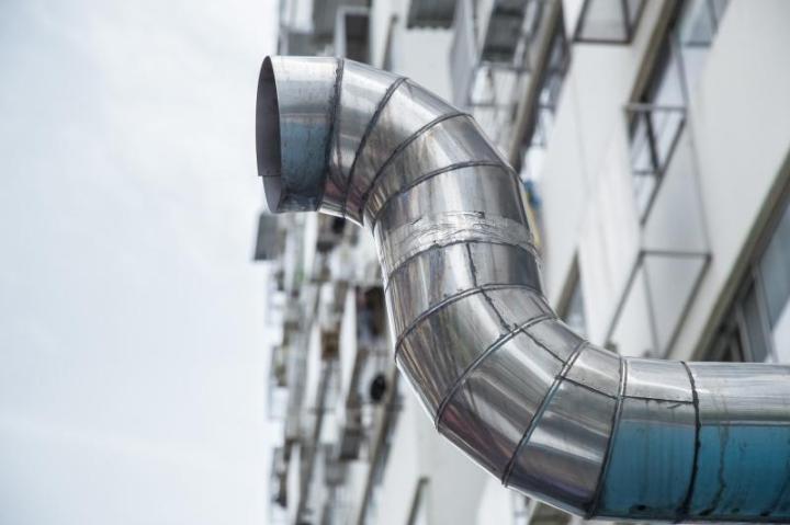 Installation de ventilation industrielle, Nantes